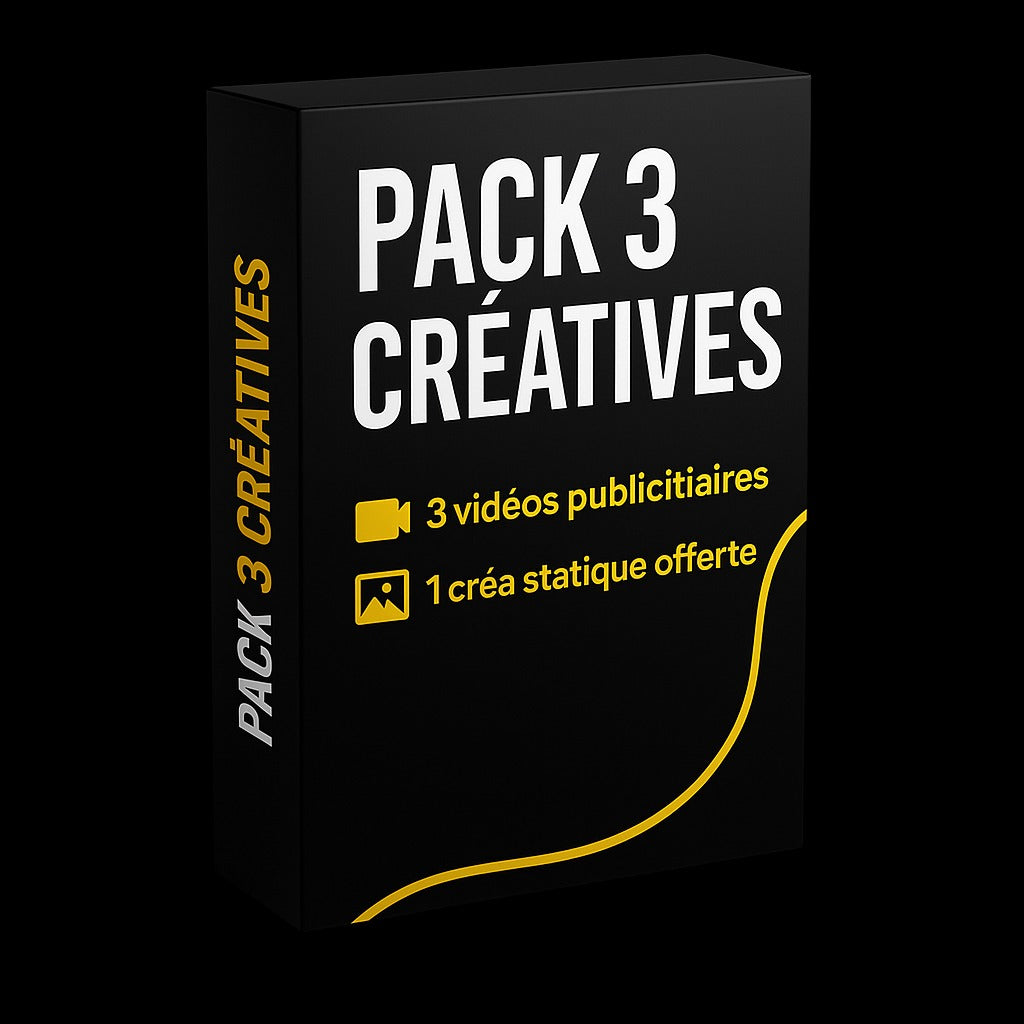 Pack 3 Créatives