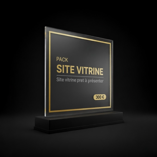 Pack Site Vitrine